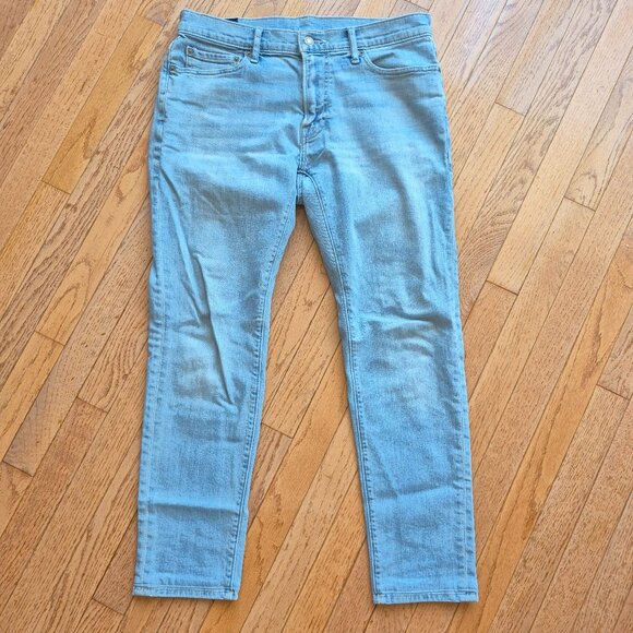 Abercrombie & Fitch Super Skinny Stretch men's Light Wash 32" - Picture 1 of 12